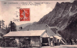 65 - Hautes Pyrenees -  CAUTERETS - L Hotellerie Du Pont D Espagne Et Le Pic De Peyrelance - Cauterets