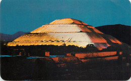 Mexico San Juan Teotihuacan Piramida Del Sol Night View - Mexiko