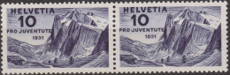 1931 Schweiz / Pro Juventute ** Zum:CH J58, Mi:CH 247, Yt:CH 251, Wetterhorn - Nuevos