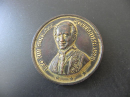Old Pilgrim Medal - Pie IX. Pape 1846 - 1878 - Leo XIII. Pont. Max. 1878 - Altri & Non Classificati