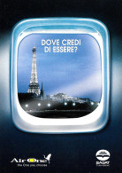 [MD9431] CPM - AIR ONE SAGAT DOVE CREDI DI ESSERE? - PROMOCARD 6894 - PERFETTA - Non Viaggiata - Werbepostkarten