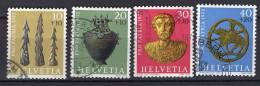 T3177 - SUISSE SWITZERLAND Yv N°901/04 Pro Patria Fete Nationale - Used Stamps