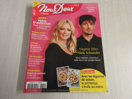 NousDeux 3951 03.2023 Virginie EFIRA Niels SCHNEIDER Daniele GILBERT  - People