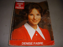 JOURS De FRANCE 0854 05.1971 DENISE FABRE JOE DASSIN FRANCK SINATRA CINQUETTI - Gente