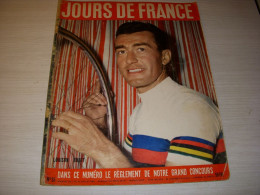 JOURS De FRANCE 0035 07.07.1955 VELO CARTE TdF BOBET Le PRINCE NAPOLEON - Sport