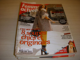 FEMME ACTUELLE 1425 01.2012 Jane FONDA Valerie KARSENTI FUERTEVANTURA - People