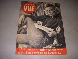POINT DE VUE 150 29.01.1948 LES WALTERS GIRLS BRODWAY ET MUSIC HALL DORGELES - Gente