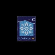 Slowenien / Slovenia / Slovenija: 'Weihnachten [Sticken], 2018' / 'Christmas – Božič', Mi. 1335; Yv. 1130; Sc. 1316 Oo - Slovénie