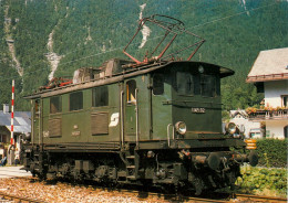 AK Eisenbahn Obertraun Am Hallstätter See-Dachsteinhöhlen Lokomotive ÖBB 1145.02 Salzkammergut Österreich Zug Bahnladen - Trains