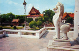 Thailand Bangkok Wat Benjamabipit Marble Temple - Thaïlande