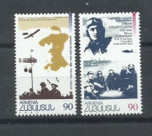 ARMENIA  YVERT  AEREO  2/3    MNH  ** - Airplanes