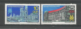 DDR 1976 Leipziger Herbstmesse Y.T. 1837/1838 ** - Ongebruikt