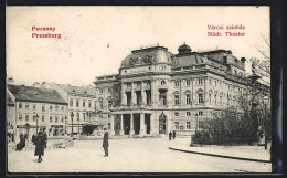 AK Pressburg, Städtisches Theater  - Slowakei