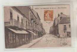 CPSM LE CREUSOT (Saône Et Loire) - Rue D'Autun - Le Creusot