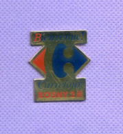 Rare Pins Magasin Carrefour Rosny 2 I176 - Alimentation