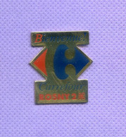 Rare Pins Magasin Carrefour Rosny 2 I176 - Alimentazione