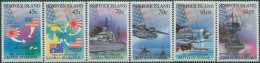 Norfolk Island 1992 SG528-533 WWII Coral Sea Midway Set MNH - Ile Norfolk