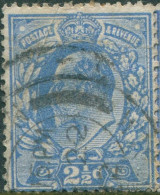 Great Britain 1902 SG231 2½d Pale Ultramarine KEVII #1 FU - Unclassified