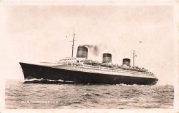 TRANSPORTS - Bateaux - Paquebots - Gie Gle Transatlantique - French Line - S/s Normandie - Carte Postale Ancienne - Steamers