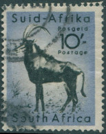 South Africa 1954 SG164 10s Sable Antelope FU - Autres & Non Classés
