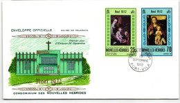 Neue Hebriden FDC 313-314 Als Ersttagsbrief #NK440 - Vanuatu (1980-...)