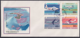 Neue Hebriden FDC 315-318 Als Ersttagsbrief #NK441 - Vanuatu (1980-...)