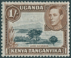 Kenya Uganda And Tanganyika 1938 SG145a 1s Black And Brown KGVI Lake Naivasha P1 - Kenya, Oeganda & Tanganyika