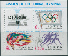 Cook Islands Penrhyn 1984 SG359 Olympic Games MS MNH - Penrhyn
