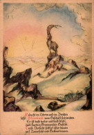 H1328 - Steinbock - M.M. Rohland Leipzig Künstlerkarte - Verlag Walter Emmrich - Astrologie - Astronomie