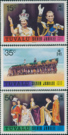 Tuvalu 1977 SG50-52 Silver Jubilee Set MNH - Tuvalu