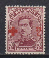 Belgique: COB N° 155 *, MH, Neuf(s). TB !!! - 1918 Croix-Rouge