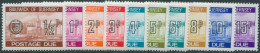 Guernsey Due 1977 SGD18-D28 Views Postage Due (10) MNH - Guernesey