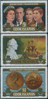 Cook Islands 1970 SG328-330 Royal Visit Set MLH - Islas Cook