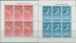 New Zealand 1959 SG777c Health Grey Teal And Stilt Set Of 2 MS MNH - Altri & Non Classificati
