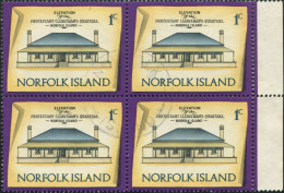 Norfolk Island 1973 SG133 1c Historic Building Block FU - Isola Norfolk