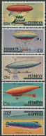 Cook Islands Penrhyn 1983 SG320A-324A Manned Flight ISLANDS Spelling MNH - Penrhyn