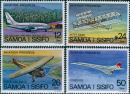 Samoa 1978 SG501-504 Aviation Set MNH - Samoa