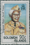 Solomon Islands 1992 SG725 90c Vouza In Uniform FU - Salomoninseln (Salomonen 1978-...)