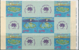 Cocos Islands 1990 SG231B Christmas Booklet MNH - Islas Cocos (Keeling)