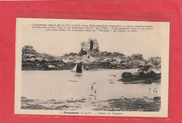 2. PLOUMANACH . CHATEAU DE COSTAERES + EXPL. SUR RECTO .  CARTE NON ECRITE - Ploumanac'h