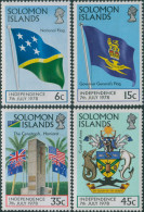 Solomon Islands 1978 SG360-363 Independence Set MNH - Salomoninseln (Salomonen 1978-...)