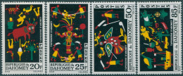 Dahomey 1965 SG219-222 Abomey Rug-weaving Set MLH - Benin - Dahomey (1960-...)