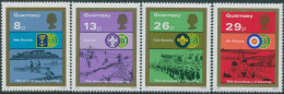 Guernsey 1982 SG259-262 Boy Scout Movement Set MNH - Guernsey