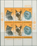 New Zealand 1983 SG1323 Health Cats MS MNH - Autres & Non Classés