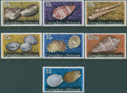 Grenadines Of St Vincent 1977 SG42A-52A Shells 1977 Imprints MNH - St.Vincent Und Die Grenadinen
