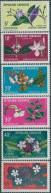 Gabon 1972 SG449-454 Flowers Set MNH - Gabón (1960-...)
