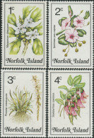 Norfolk Island 1984 SG318-321 Flowers MNH - Isla Norfolk