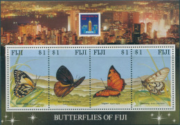 Fiji 1994 SG888 Royal Air Force Hong Kong Exhibition MS MNH - Fidji (1970-...)