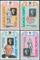 Samoa 1979 SG551-554 Sir Rowland Hill Set MNH - Samoa