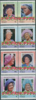 Tuvalu 1985 SG334-341 Queen Mother Set Nukulaelae MNH - Tuvalu (fr. Elliceinseln)